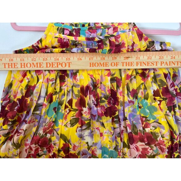 Abercrombie Kids Pleated Floral Swing Tank Tunic - Picture 7 of 11